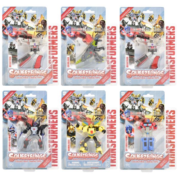 TRANSFORMERS Squeezlings Dlx In blister 6ass…x24